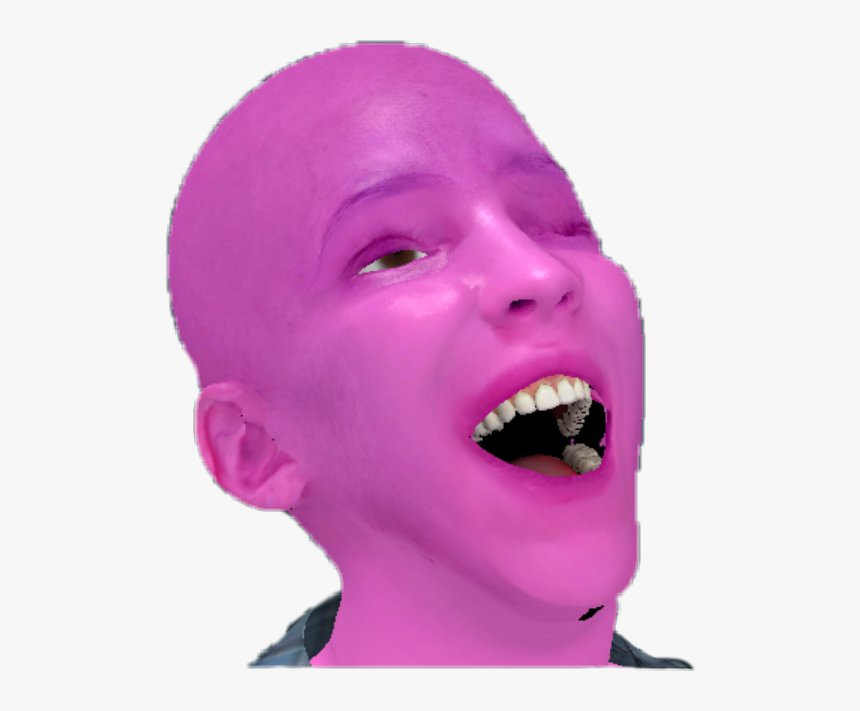 #lol #wtf #crazy #face #sticker #pink - Tongue, HD Png Download, Free Download