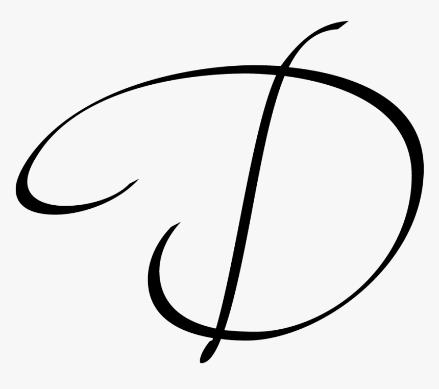Monogram Clipart Letter D, HD Png Download, Free Download