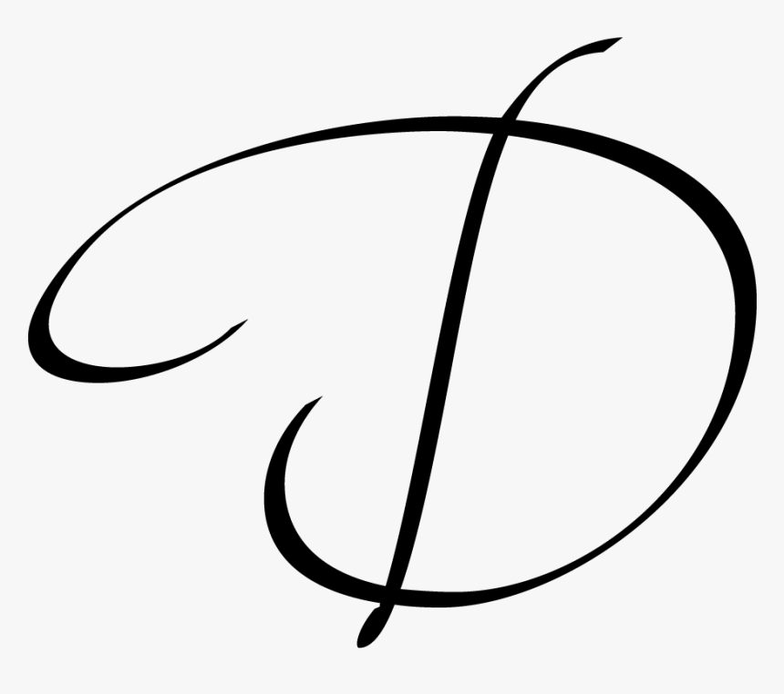 Monogram Printable Free Letter D