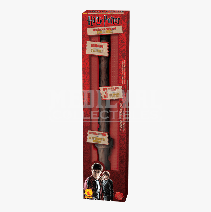 Harry Potter Deluxe Wand From Harry Potter - Harry Potter Costume For Boy, HD Png Download, Free Download