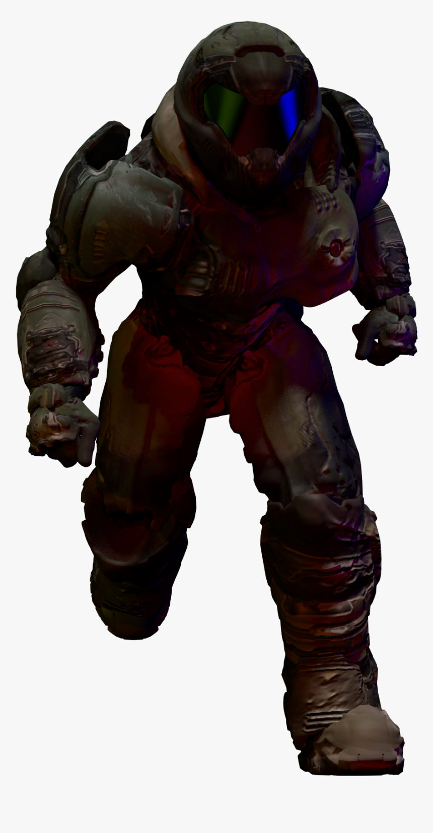 Clipart Free Guy In Blender Cycles - Doomguy Png, Transparent Png, Free Download