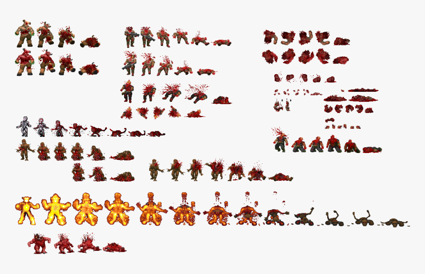 Doom Imp Fireball Sprite, HD Png Download, Free Download