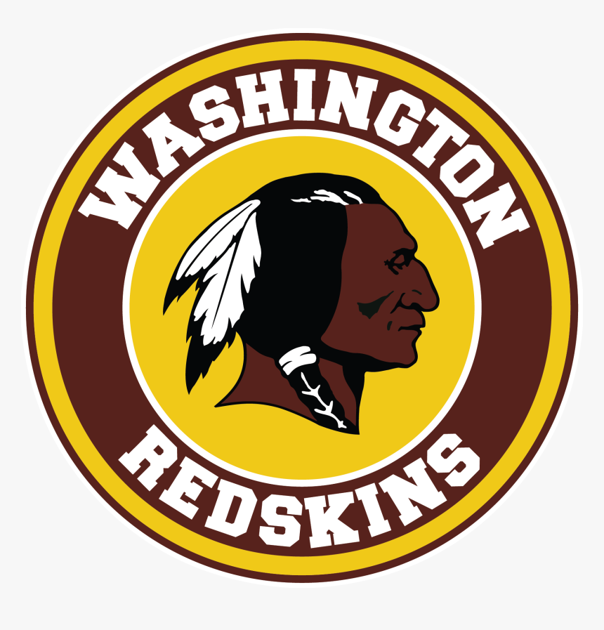 Washington Redskins Circle Logo Vinyl Decal / Sticker - Washington Redskins Circle Logo, HD Png Download, Free Download