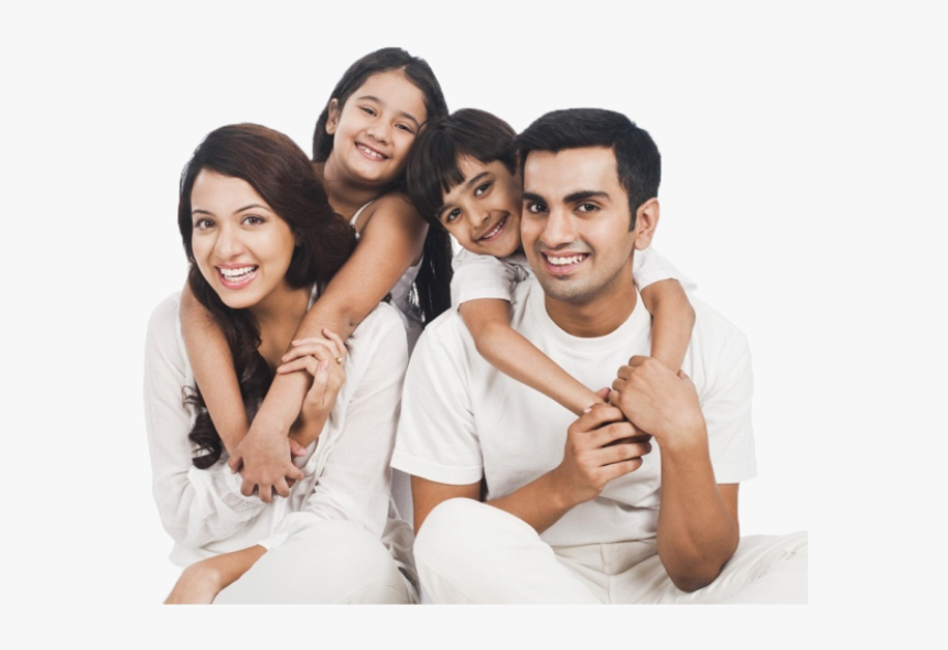 Happy Family Indian Png, Transparent Png, Free Download
