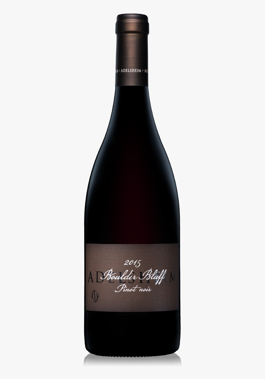 2015 Boulder Bluff Pinot Noir - Syrah Luca Wine, HD Png Download, Free Download