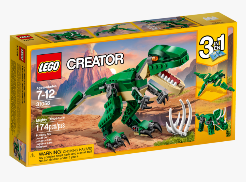 Lego Creator Mighty Dinosaur, HD Png Download, Free Download