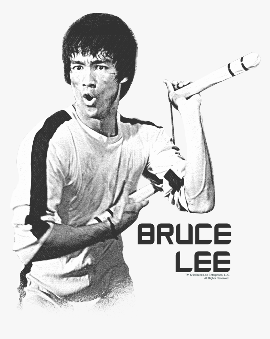 Click And Drag To Re-position The Image, If Desired - Bruce Lee Pictures Nunchucks, HD Png Download, Free Download