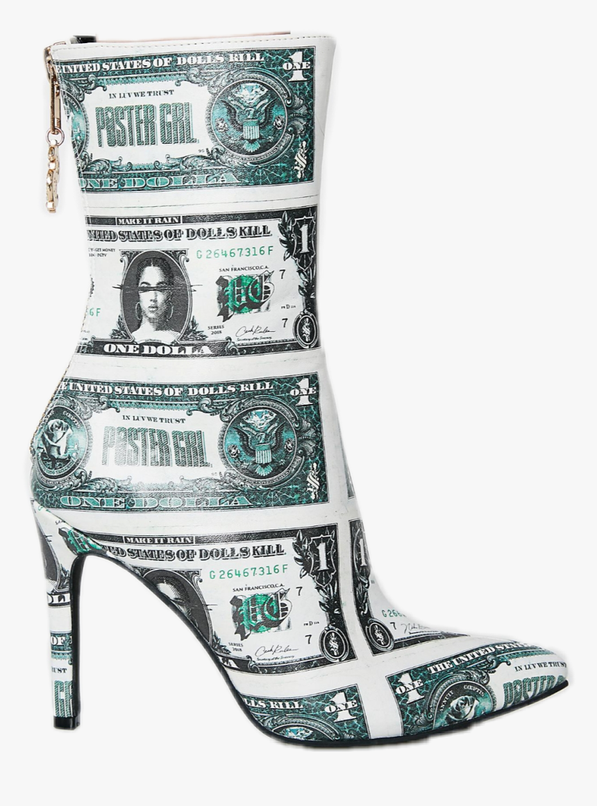 #money #boots #heels #png - Boot, Transparent Png, Free Download