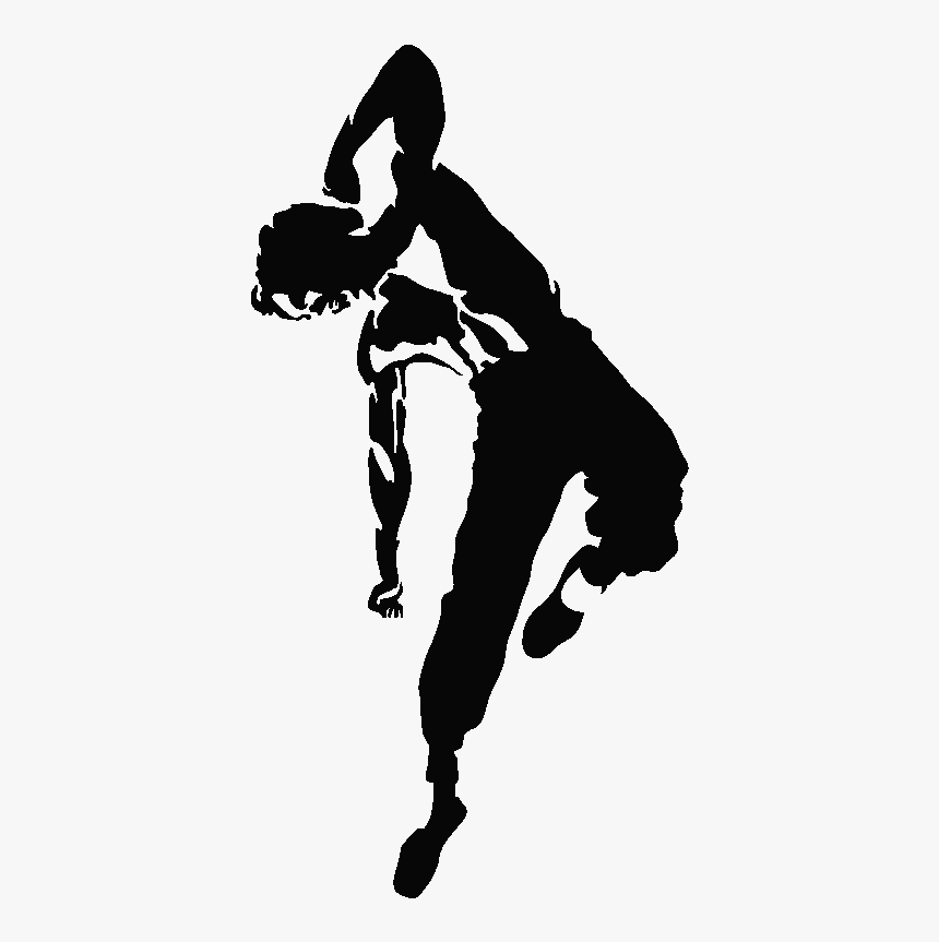 Silhouette Sticker Wall Decal - Silhouette Bruce Lee Vector, HD Png Download, Free Download
