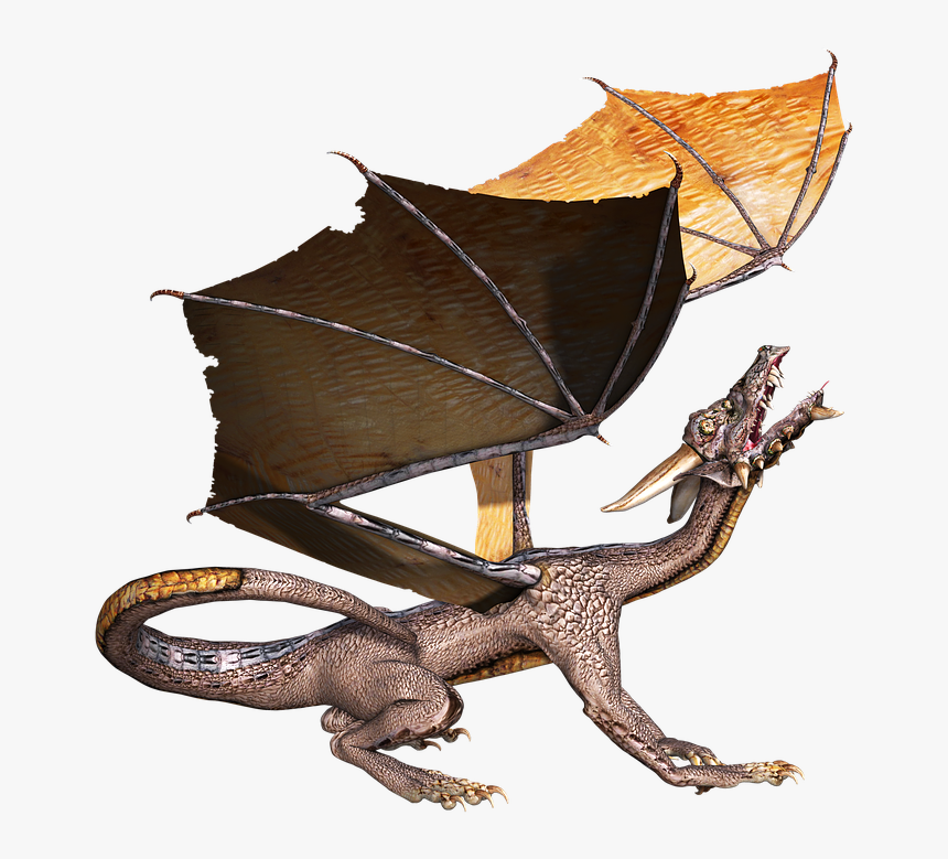 Transparent Dragon Wings Png - Dragon Looking Up Png, Png Download, Free Download