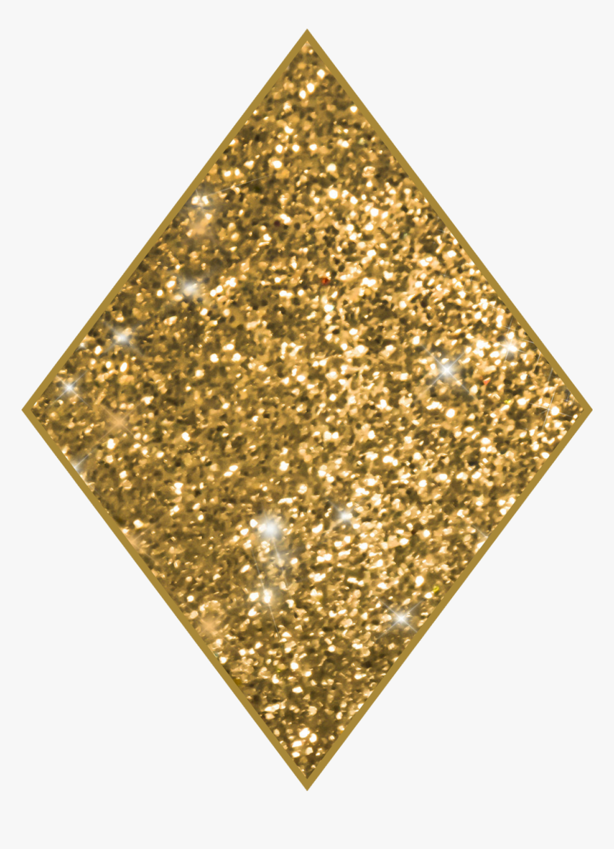 #diamond #shape #glitter - Clipart Gold Princess Crown, HD Png Download, Free Download