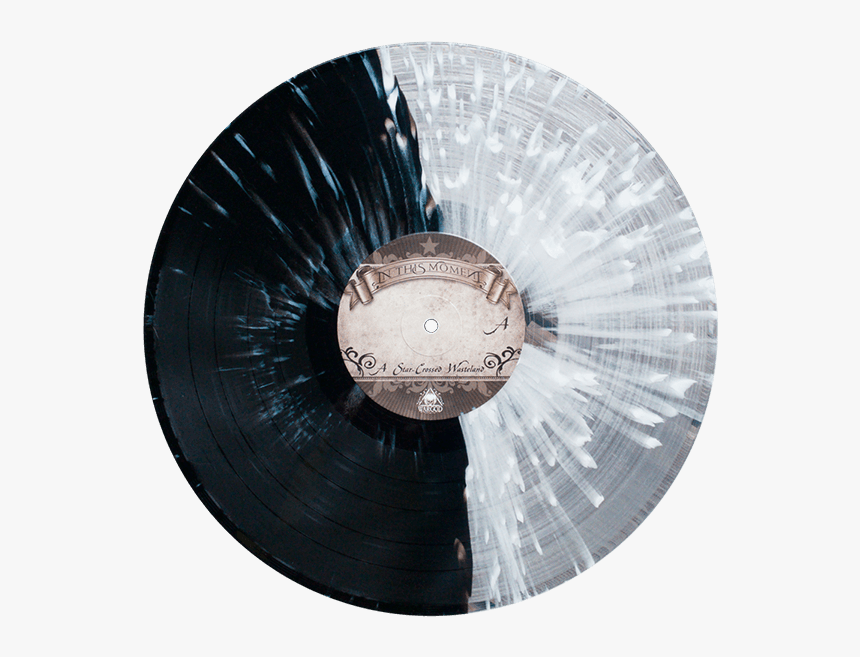 In This Moment Starcrossed Vinyl Clear Black Split - Clear Split Vinyl Record, HD Png Download, Free Download