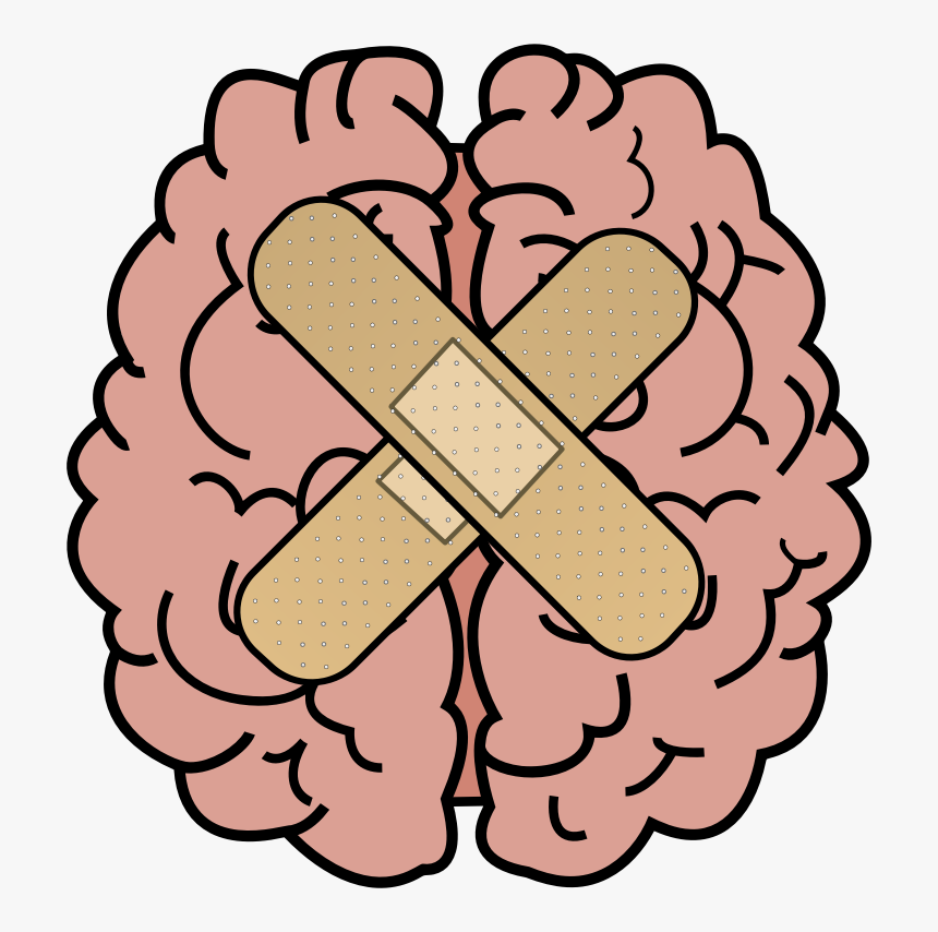 Brain Fix - Brain Band Aid Png, Transparent Png, Free Download