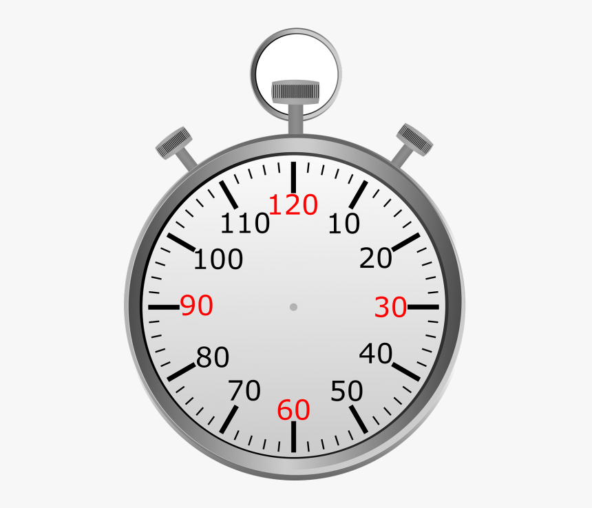 Stop Watch Time Seconds - Cartoon Clock Transparent Background, HD Png Download, Free Download
