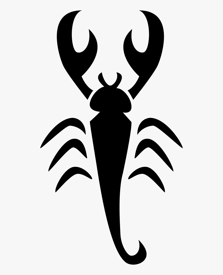 Scorpio - Desenho De Unha Escorpião, HD Png Download, Free Download