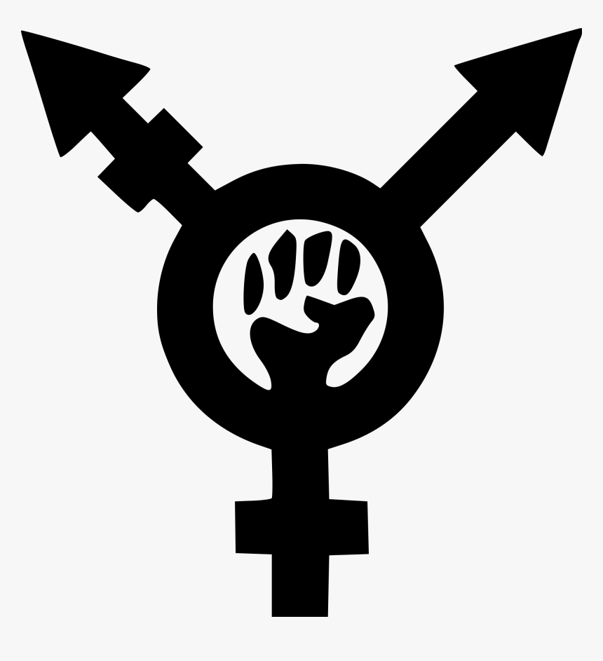 Microphone Clipart Old Time - Transfeminism Symbol, HD Png Download, Free Download