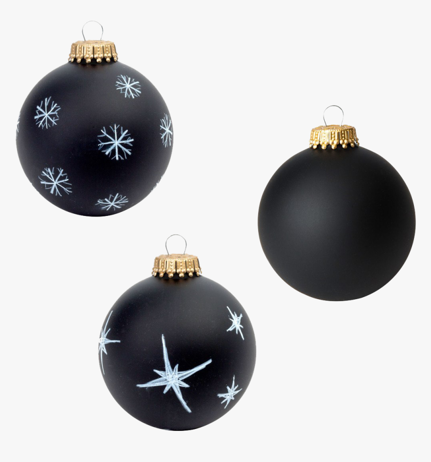 Black Christmas Ball Png Picture - Black Christmas Ball Png, Transparent Png, Free Download