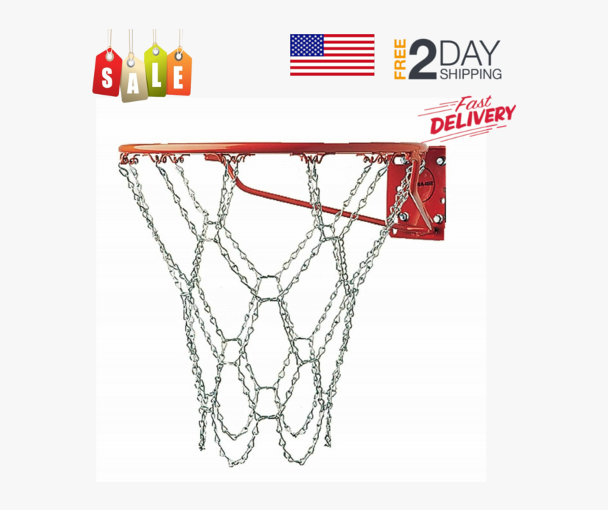 Picture 1 Of - Chain Basketball Hoop, HD Png Download, Free Download