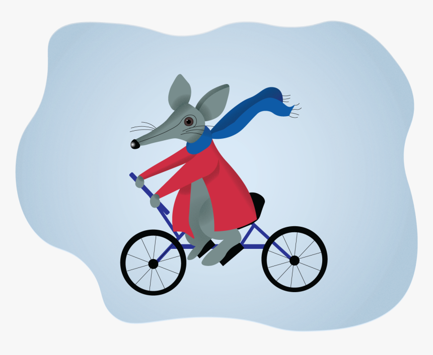 Terrance The Mouse - Cycling, HD Png Download, Free Download