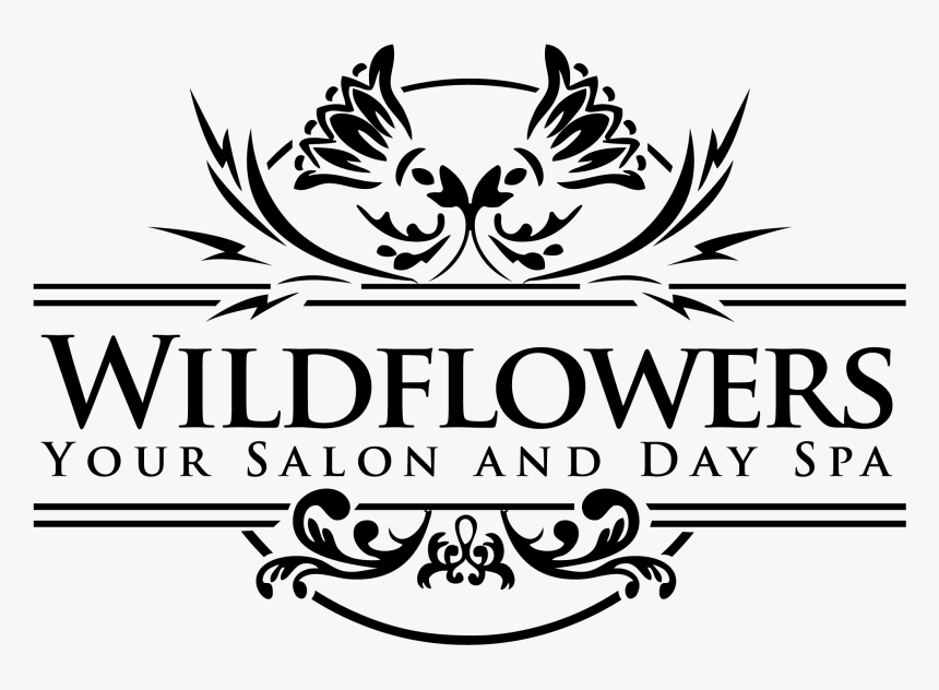 Logo - Wild Flower Logo Black And White, HD Png Download, Free Download