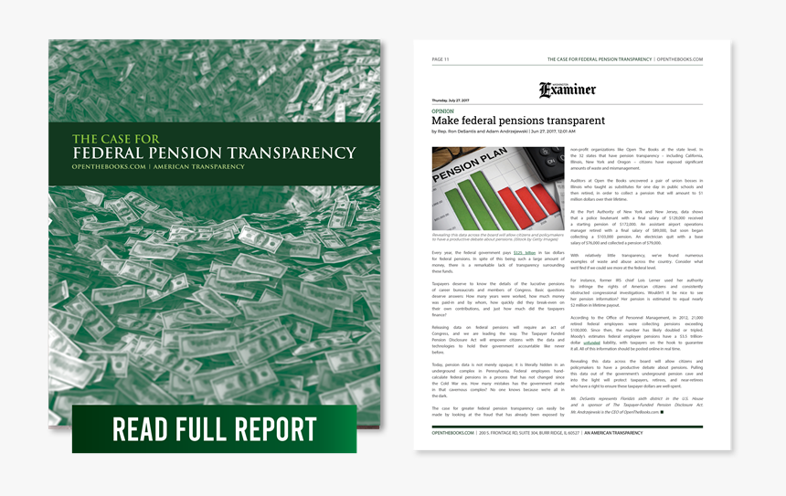 15 Federal Pension Transparency - Brochure, HD Png Download, Free Download