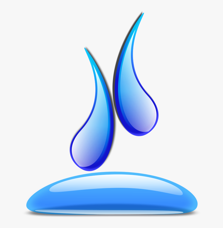 Transparent Water Drop Clipart - Gambar Ilustrasi Tetesan Air, HD Png Download, Free Download