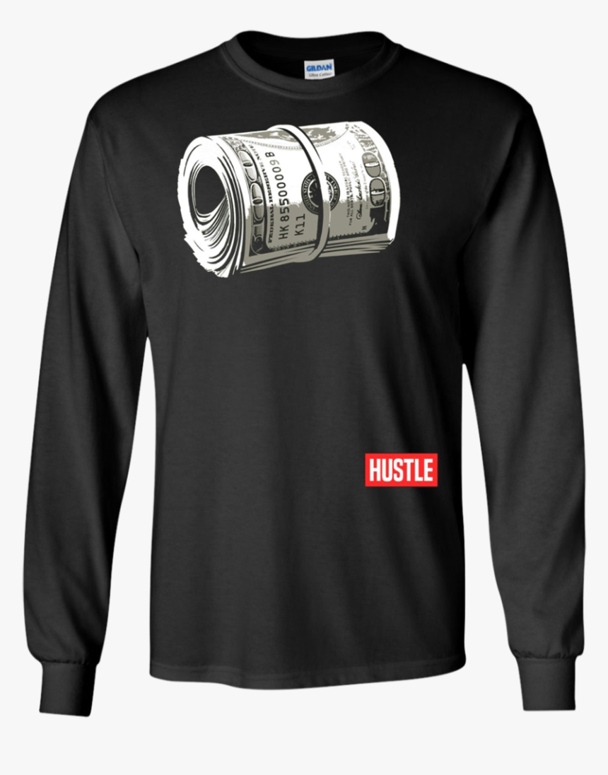 Hustle , Hundred Dollar Bill, Mo Money By Zany Brainy - T-shirt, HD Png Download, Free Download