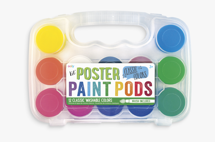 Washable Color Paint Set, HD Png Download, Free Download