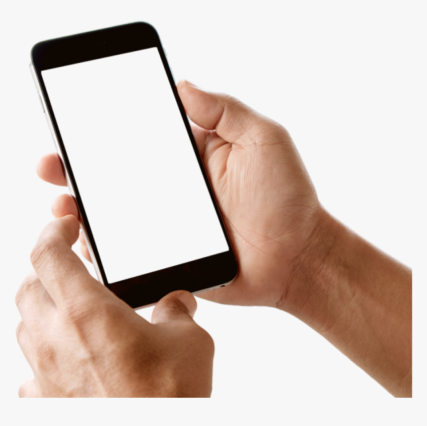 Phone In Hand Png Image - Hand Holding Phone Png, Transparent Png, Free Download