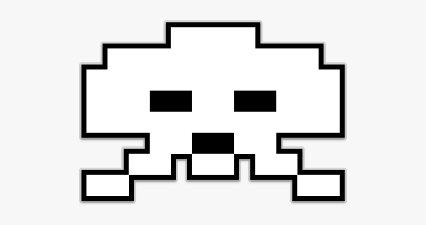 Space Invaders Alien Transparent Images - Space Invaders Alien Sprites, HD Png Download, Free Download