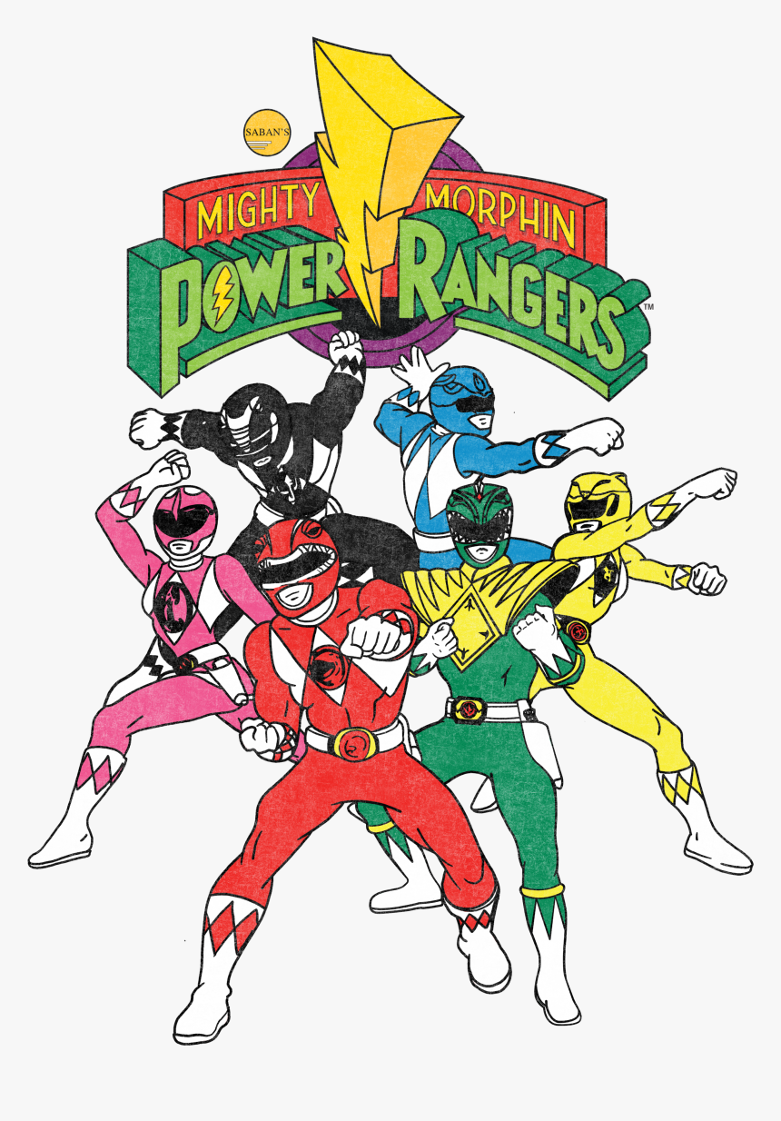 Mighty Morphin Power Rangers, HD Png Download, Free Download