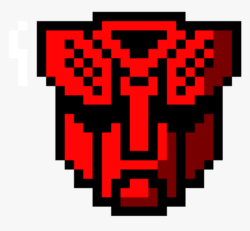 Autobot Logo Pixel Art, HD Png Download, Free Download