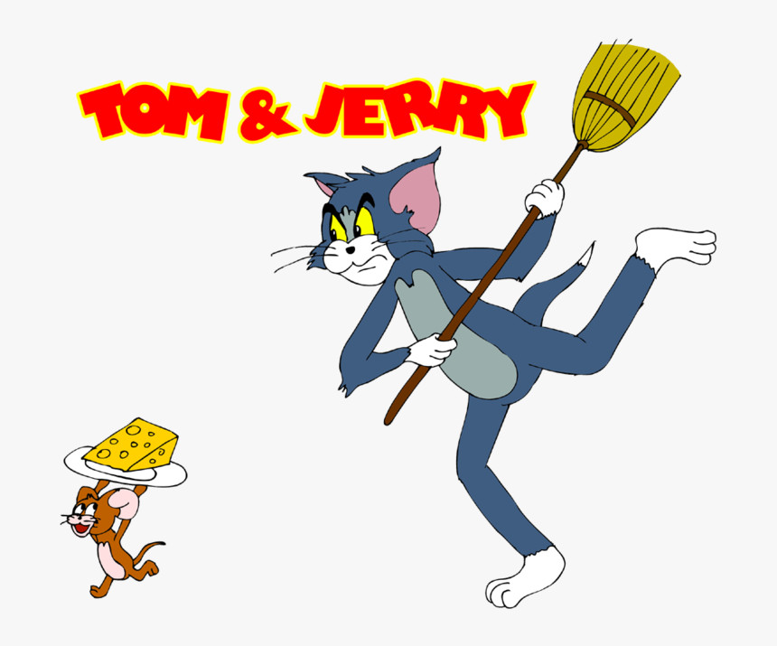 Chase Clipart Tom And Jerry - Tom And Jerry Tom Chasing Jerry, HD Png Download, Free Download