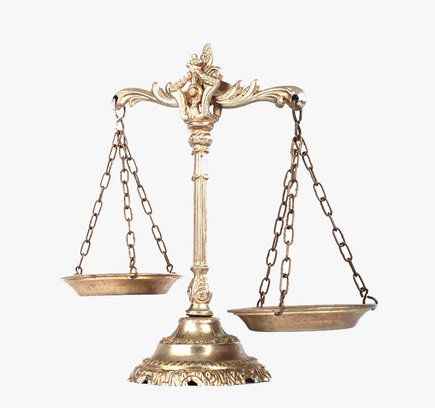Decorative Scales Of Justice - Balance Justice Decorative, HD Png Download, Free Download