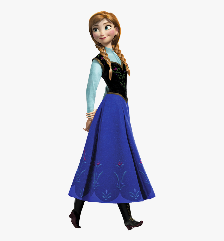 Ana Viendo Hacia Frozen Clip Art, Frozen - Anna Frozen Png, Transparent Png, Free Download