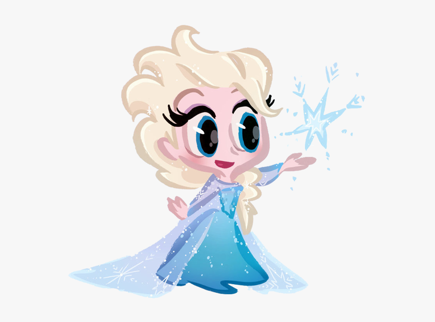 Frozen Spider Cliparts - Elsa Bebe Frozen Caricatura, HD Png Download, Free Download