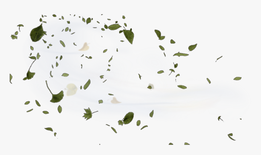 #wind #windy #leaves #blow #blowing - Green Leaves Blowing In The Wind Png, Transparent Png, Free Download
