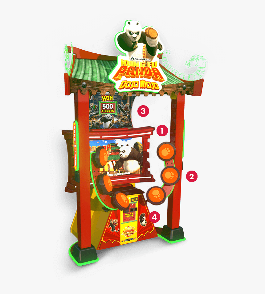 Kung Fu Panda Arcade, HD Png Download, Free Download