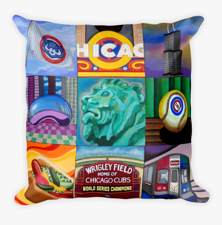 Cubs Windy City Sq Printfile Default Mockup Back, HD Png Download, Free Download