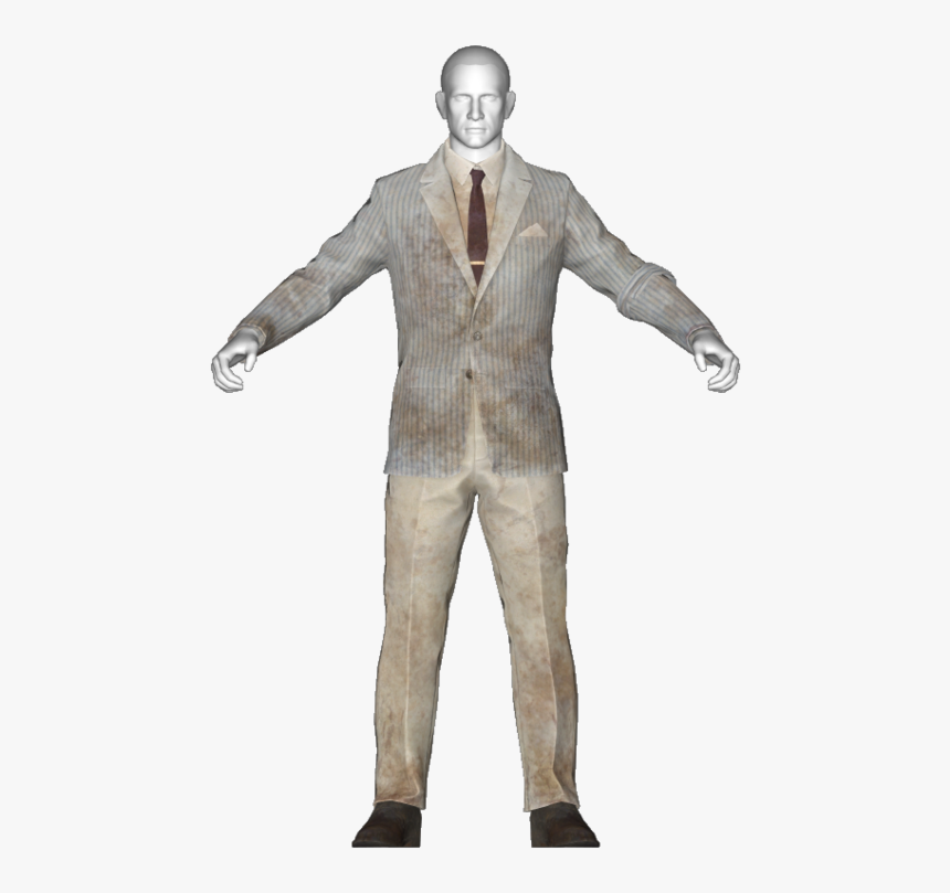 Fallout New Vegas Clean Black Suit, HD Png Download, Free Download