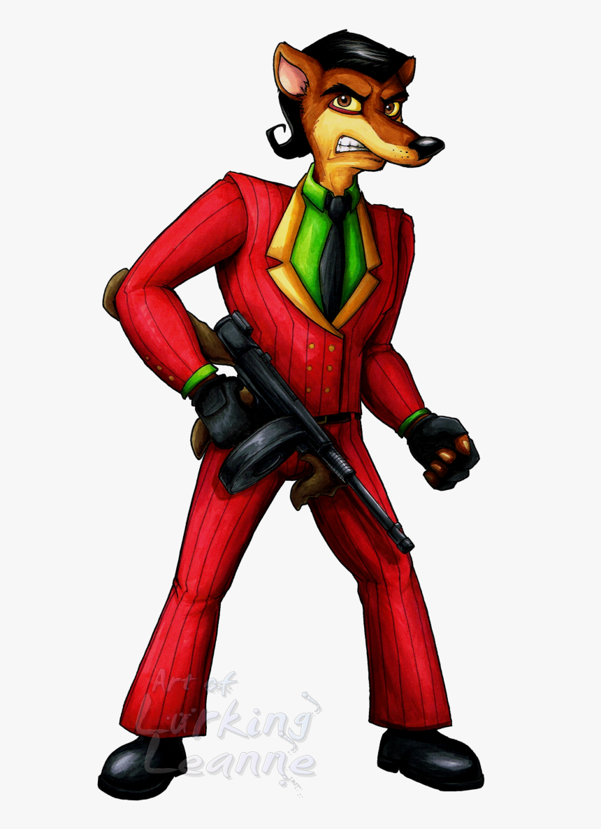 Crash Bandicoot Pinstripe Potoroo, HD Png Download, Free Download