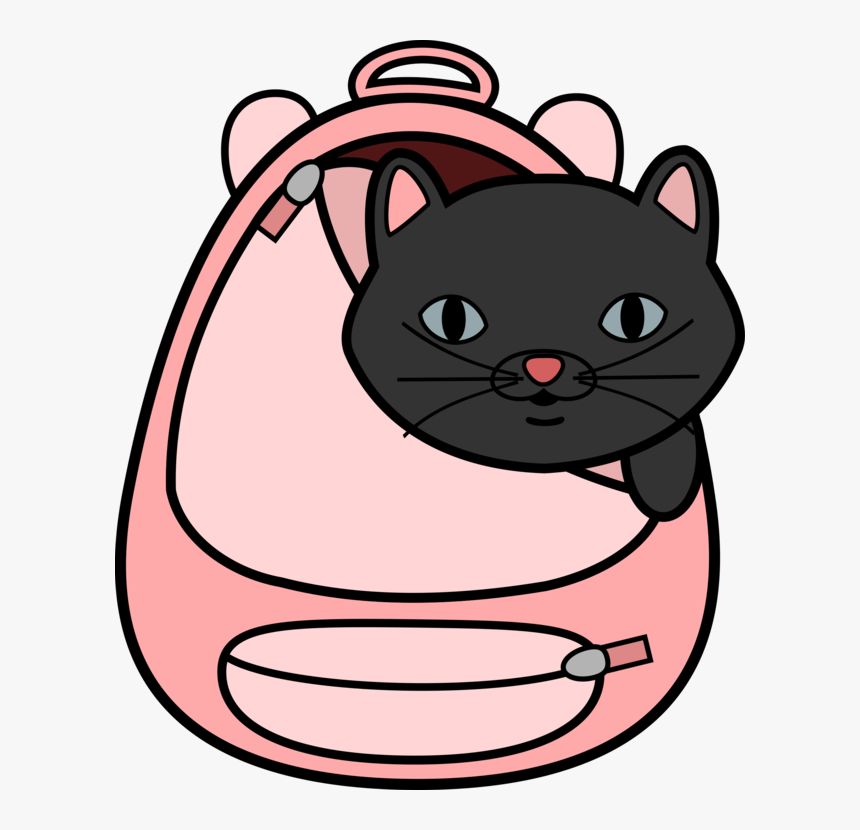 Carnivoran,dog Like Mammal,cat - Cat In The Bag Cartoon, HD Png Download, Free Download