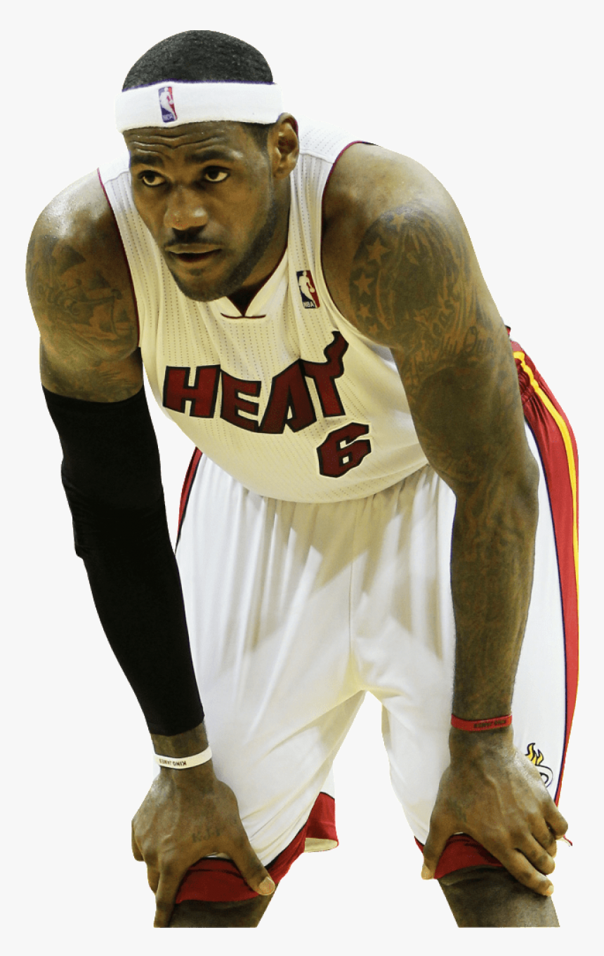 Nba Player Png Image - Lebron James Heat Png, Transparent Png, Free Download