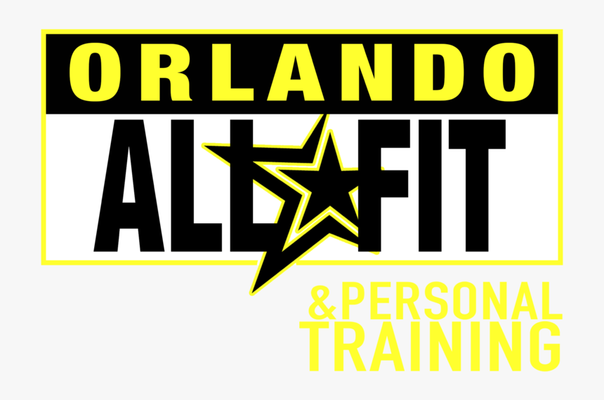 All Fit Orlando W- Yellow Train - Graphic Design, HD Png Download, Free Download