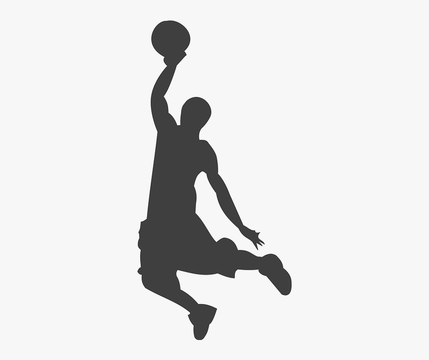 Free Image On Pixabay - Basketball Player Silhouette, HD Png Download, Free Download