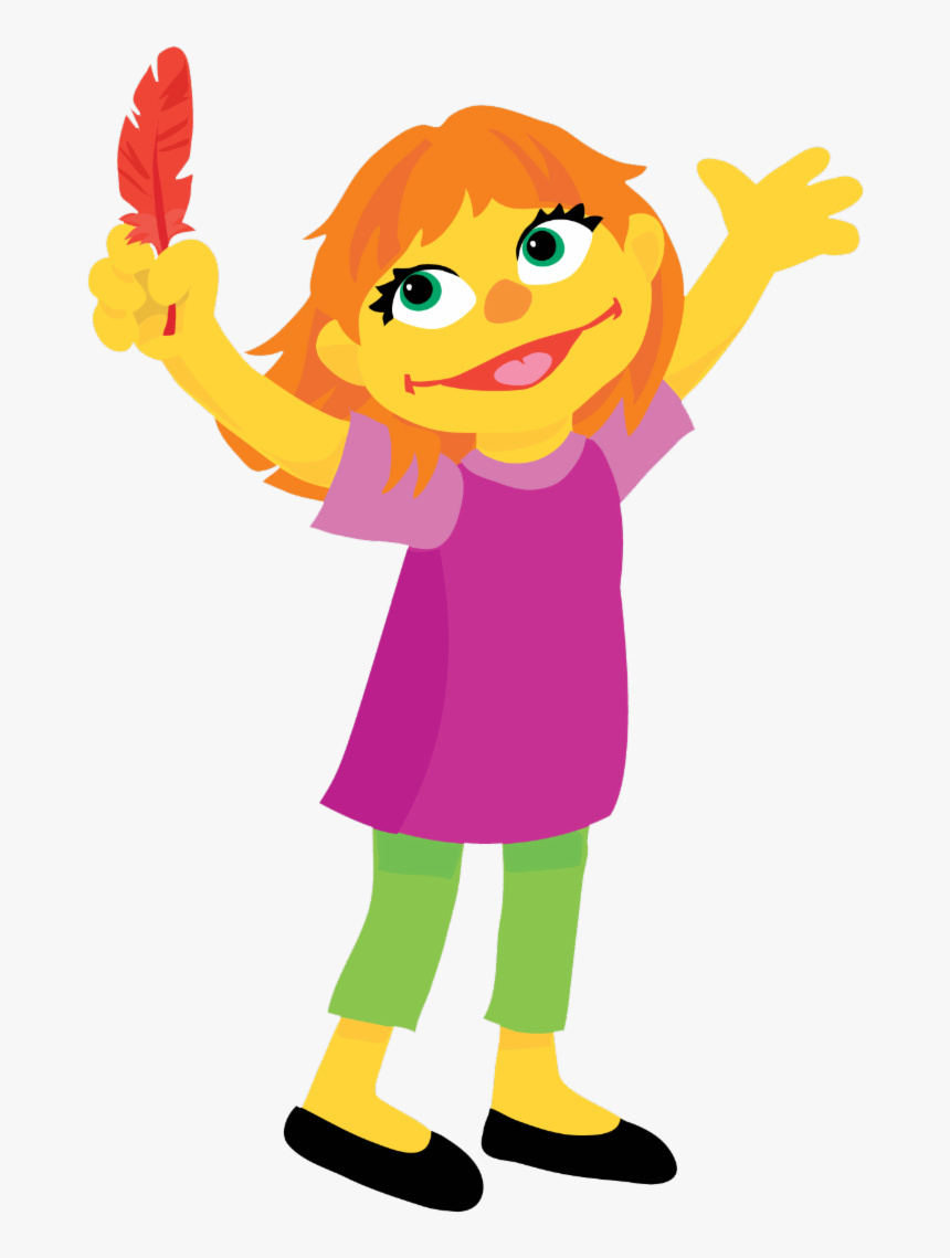 Julia"s Ausm Autism Celebration - Julia From Sesame Street, HD Png Download, Free Download