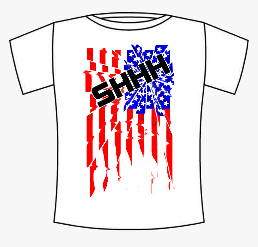 Image Of American Shhh - Active Shirt, HD Png Download, Free Download