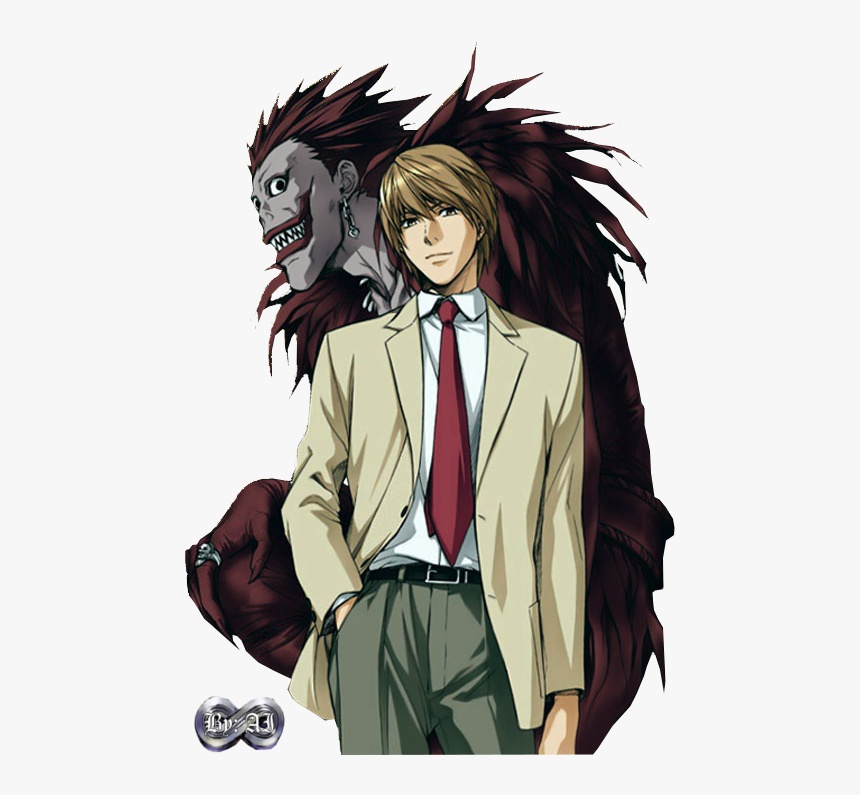 Png Light Yagami Y Ryuk - Ryuk Light Yagami Death Note, Transparent Png, Free Download