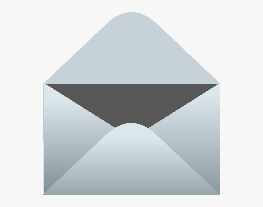 Unsealed Empty Clip Art - Open Envelope Png, Transparent Png, Free Download