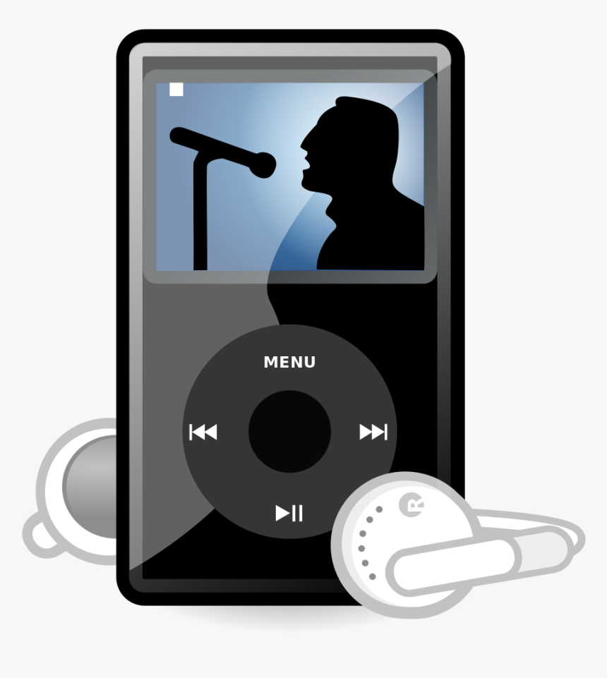 Transparent Mp3 Player Clipart - Ipod Mp3, HD Png Download, Free Download